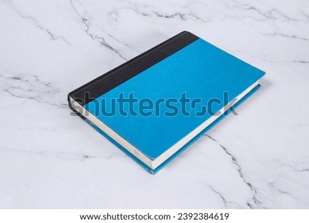Classic notebook in high resolution images and isolated with blurry ends