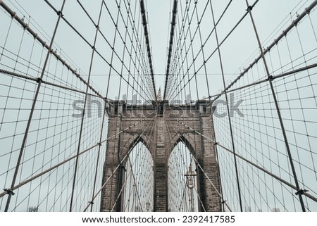 Photo of the Brooklyn Bridge in Manhattan, New York City.