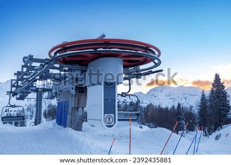 The last cable car station at the top of the Bohinj Ski Resort