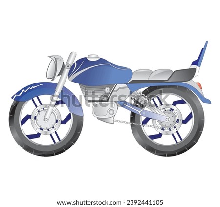 motorcycle prototype with free design
