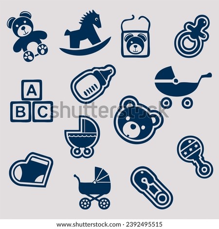 Baby Pattern Vector Art, Icons, and Graphics for Free Download