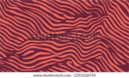 COVER DESIGN. Vector illustration. Wave Lines Pattern Abstract Background. Food abstract wallpaper pattern with waved stripes. Sushi restaurant packaging and Menu design. Seamless. Royalty-Free Stock Photo #2392536743