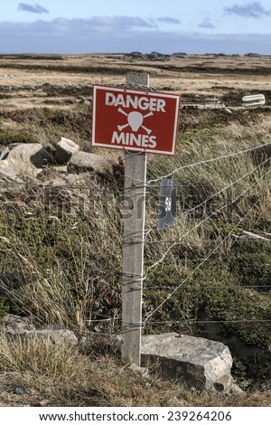 Falkland Islands Minefield