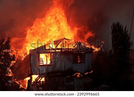 Very dangerous house fire incidents