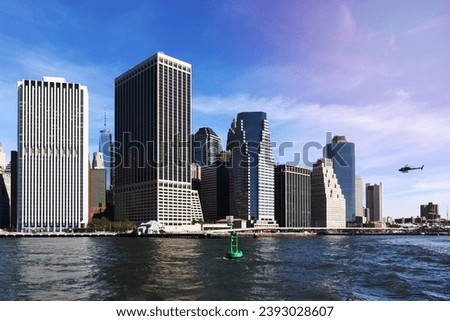 modern architecture in New York, USA