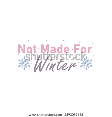 winter t shirt design illustration