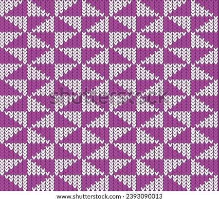 Vintage jacquard geometric pattern, great design for any purpose. knitting concept. Jacquard knitwear Royalty-Free Stock Photo #2393090013
