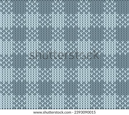 Vintage jacquard geometric pattern, great design for any purpose. knitting concept. Jacquard knitwear Royalty-Free Stock Photo #2393090015