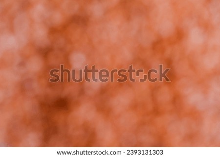 blur background with orange color
