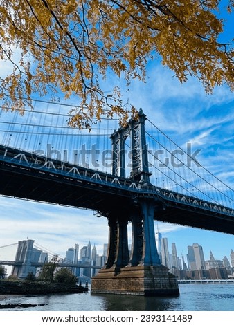Manhattan Bridge in DUMBO, Brooklyn
