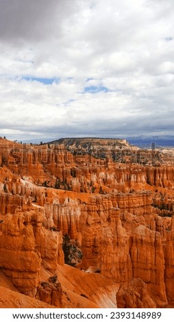 Bryce Canyon National park from above and below while out hiking Royalty-Free Stock Photo #2393148989