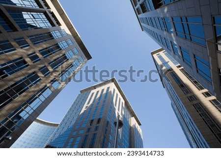 Beijing City, street, building, office, finance,