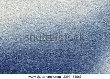 Blue and white fabric background with copy space for design. Blue sea abstract background texture. 
