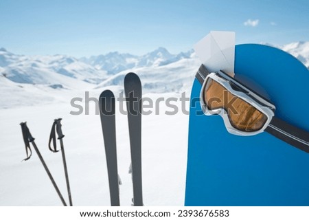 winter sports, activities in winter, snowy landscape