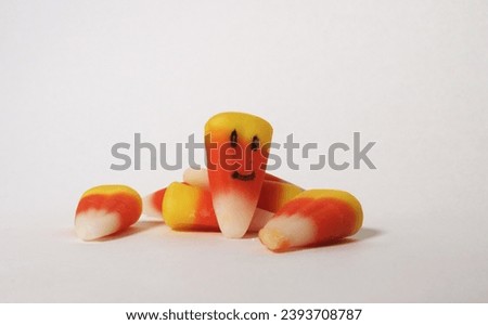 View of a Happy Candy Corn