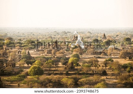 photo of bagan in myanmar with many pagodas