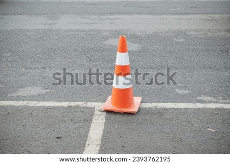 Traffic cones or what are usually called symbols are signs of placement