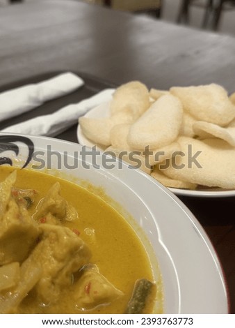 a picture of traditional Indonesian food with natural ingredients