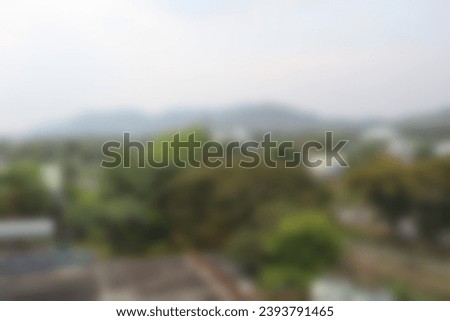 blur image of cityscape with bokeh for background usage.