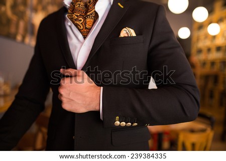 Elegant smart casual outfit Royalty-Free Stock Photo #239384335