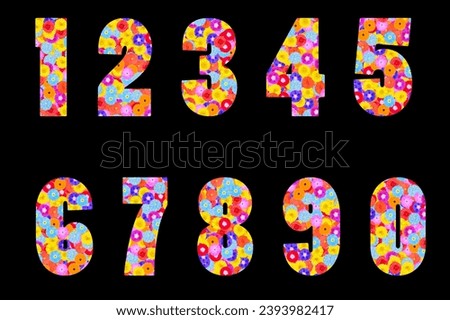 numbers 1 2 3 4 5 6 7 8 9 0 Royalty-Free Stock Photo #2393982417