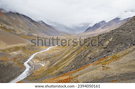 Beautiful Pin Valley of Lahaul-Spiti, India Royalty-Free Stock Photo #2394050161