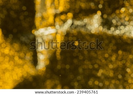 Abstract background forming a colorful bokeh lights 