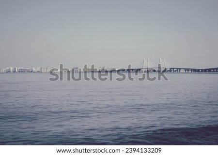 Gulf of Finland from Kanonersky Island Royalty-Free Stock Photo #2394133209