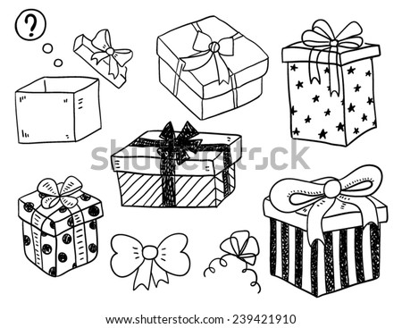 Gift Boxes Royalty-Free Stock Photo #239421910