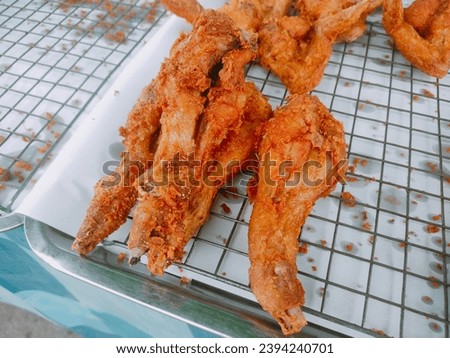 Crispy fried chickenBeautiful pictures, clear pictures, clear colors, beautiful colors, good pictures.