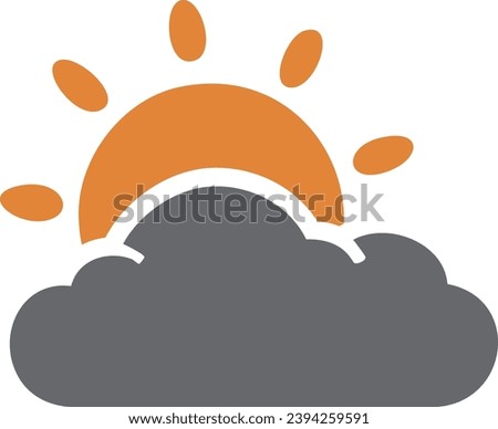 Sun and Clouds Color Icons
