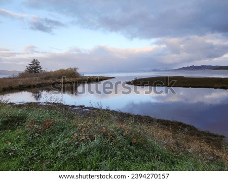 Misc Scenic picture of Youngs bay Warrenton Oregon  Royalty-Free Stock Photo #2394270157