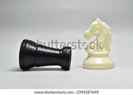 Erode, India - November 22, 2023 : Chess pieces in isolated background. 