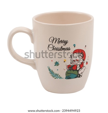 Christmas themed coffee cups, coffee cups with christmas concept