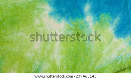 tie dyed pattern for background. 