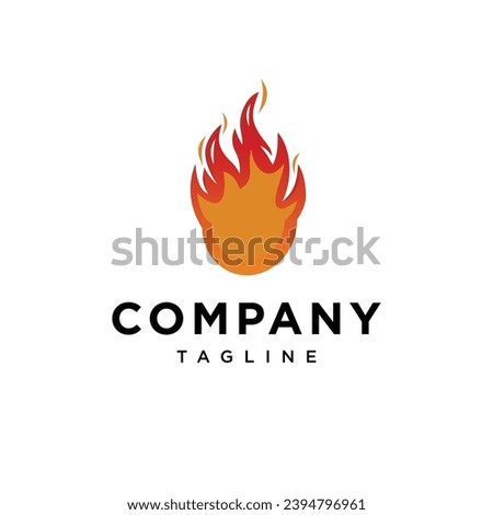 Fire logo icon vector template.eps