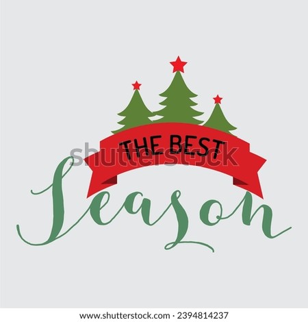 Merry Christmas. Happy New Year, Typography collection. Vector logo, emblem, text design. Can be used for banners, greeting cards, gifts etc.