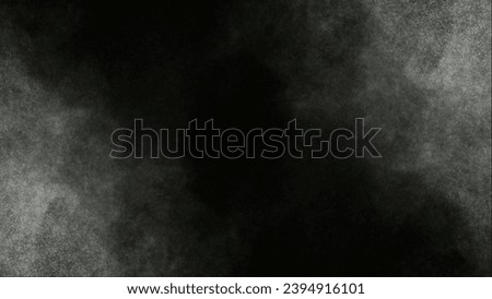 Dust particles on a black background