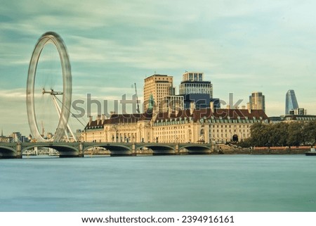 The London Eye Long Exposure Photography