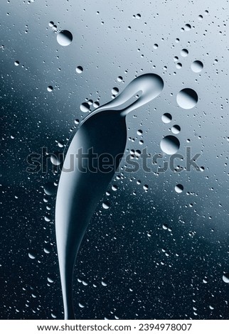 water splash on color background. abstract liquid background