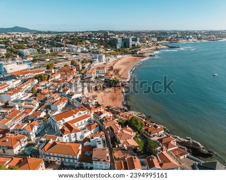 Town of Cascais in Portugal Royalty-Free Stock Photo #2394995161