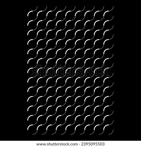 wavy lines on a black background. wavy geometric lines