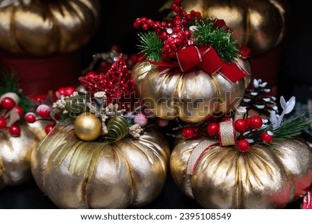 Christmas Celebrations and Christmas Decorations Background Photo, Kadikoy Istanbul, Turkiye (Turkey)	
