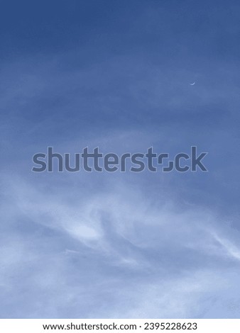 This a picture of Sky and moon