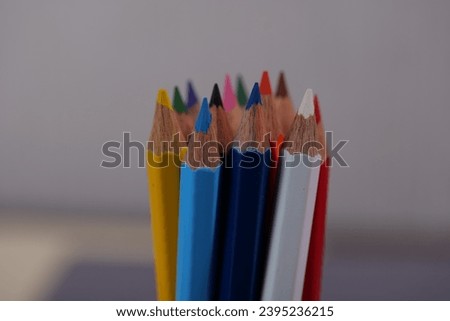 Colored Pencil Background Royalty-Free Stock Photo Colouring pencil