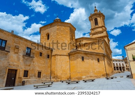 Santo Domingo de Silos monastery in Spain. Royalty-Free Stock Photo #2395324217