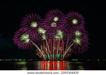 International Fireworks Festival at Pattaya, Thailand