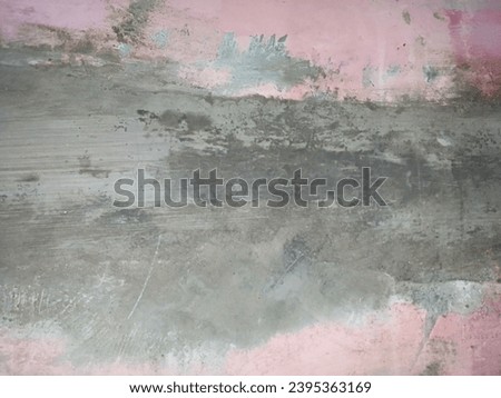 walls that have been patched with cement and have not been painted
