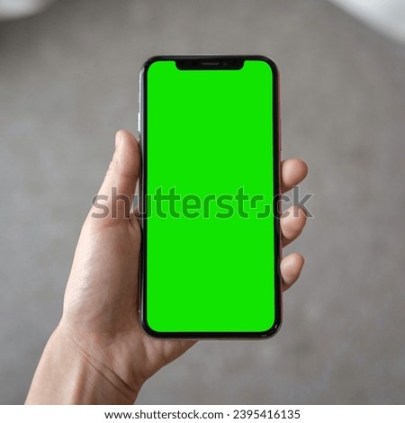 green screen mobile mockup background