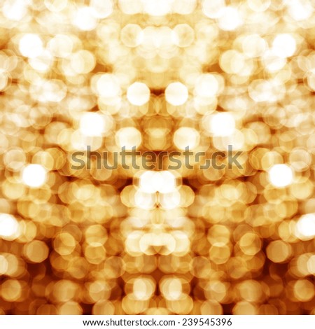 golden bokeh background